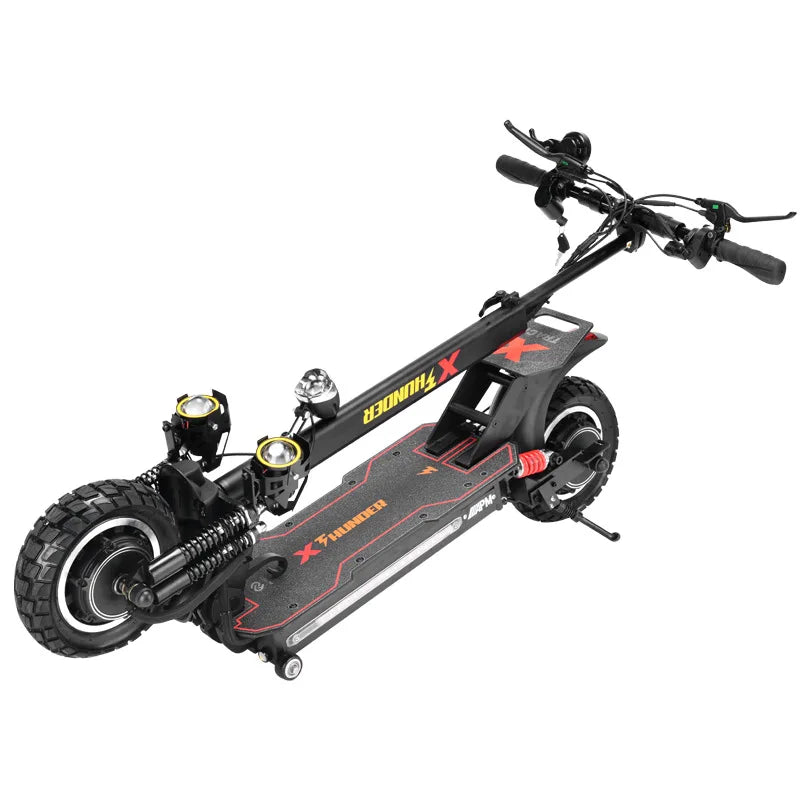 EU Stock 2024 Fast Delivery Foldable Adult Electric Scooter 2400W 48V 28AH Escooter Max Speed 70km/h Range 80km Hydraulic Brake