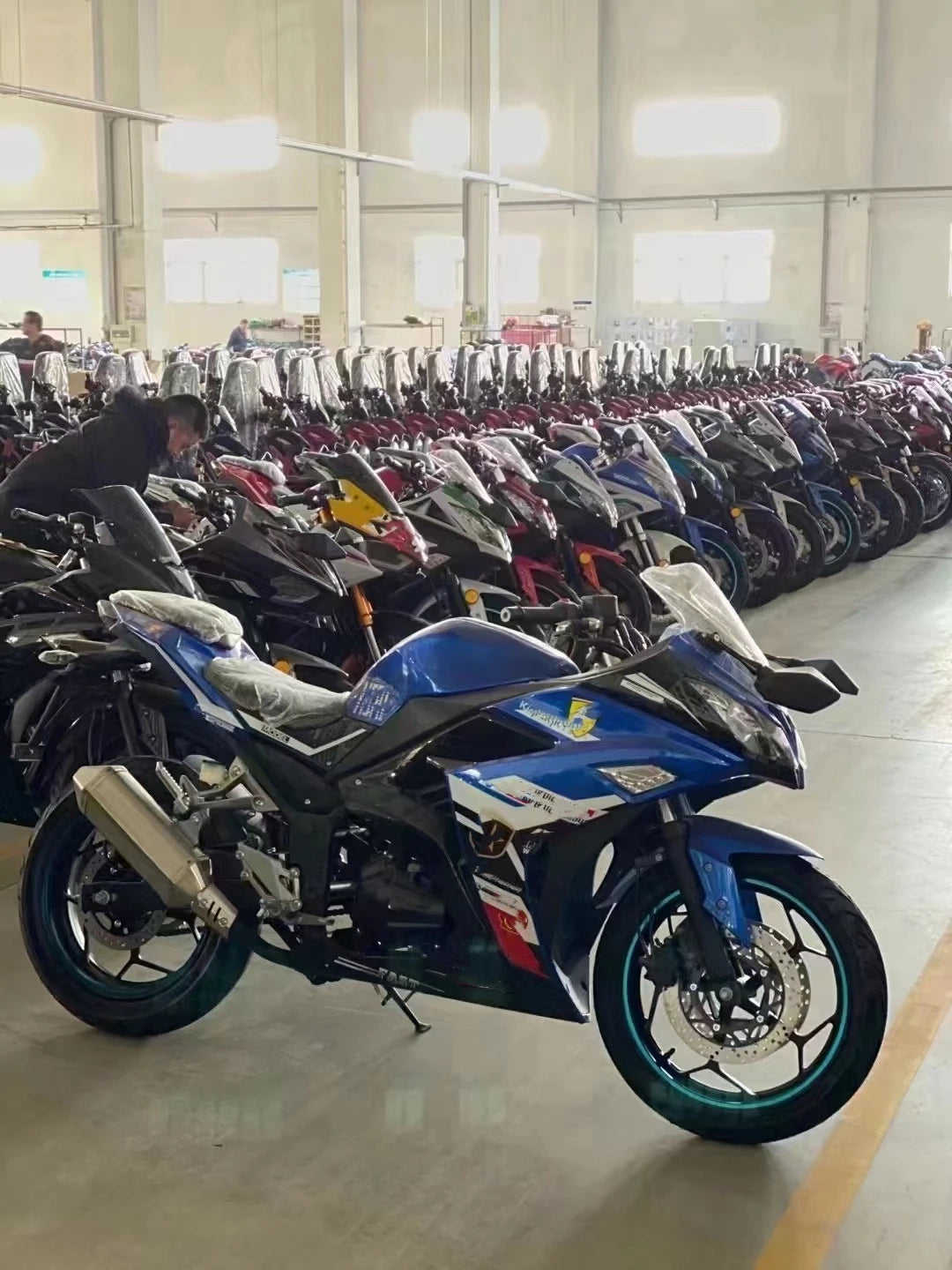 Moto Sport 250cc – Type Kawasaki Ninja, 110 km/h