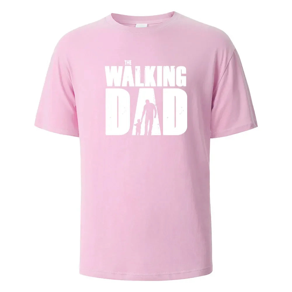T-Shirt Homme – The Walking Dad – Style Drôle & Décontracté