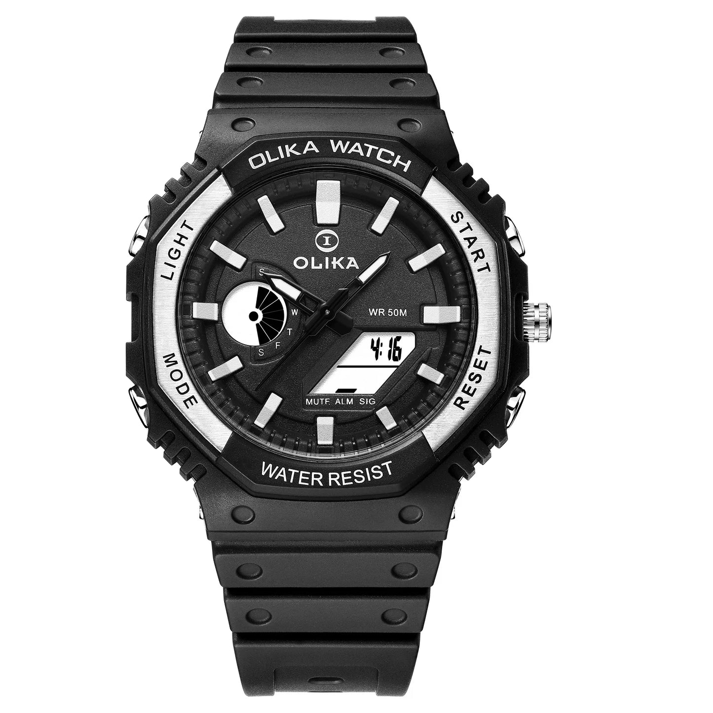 OLIKA New Casual Men's Watch Sport Watch, Digital G Style Shock