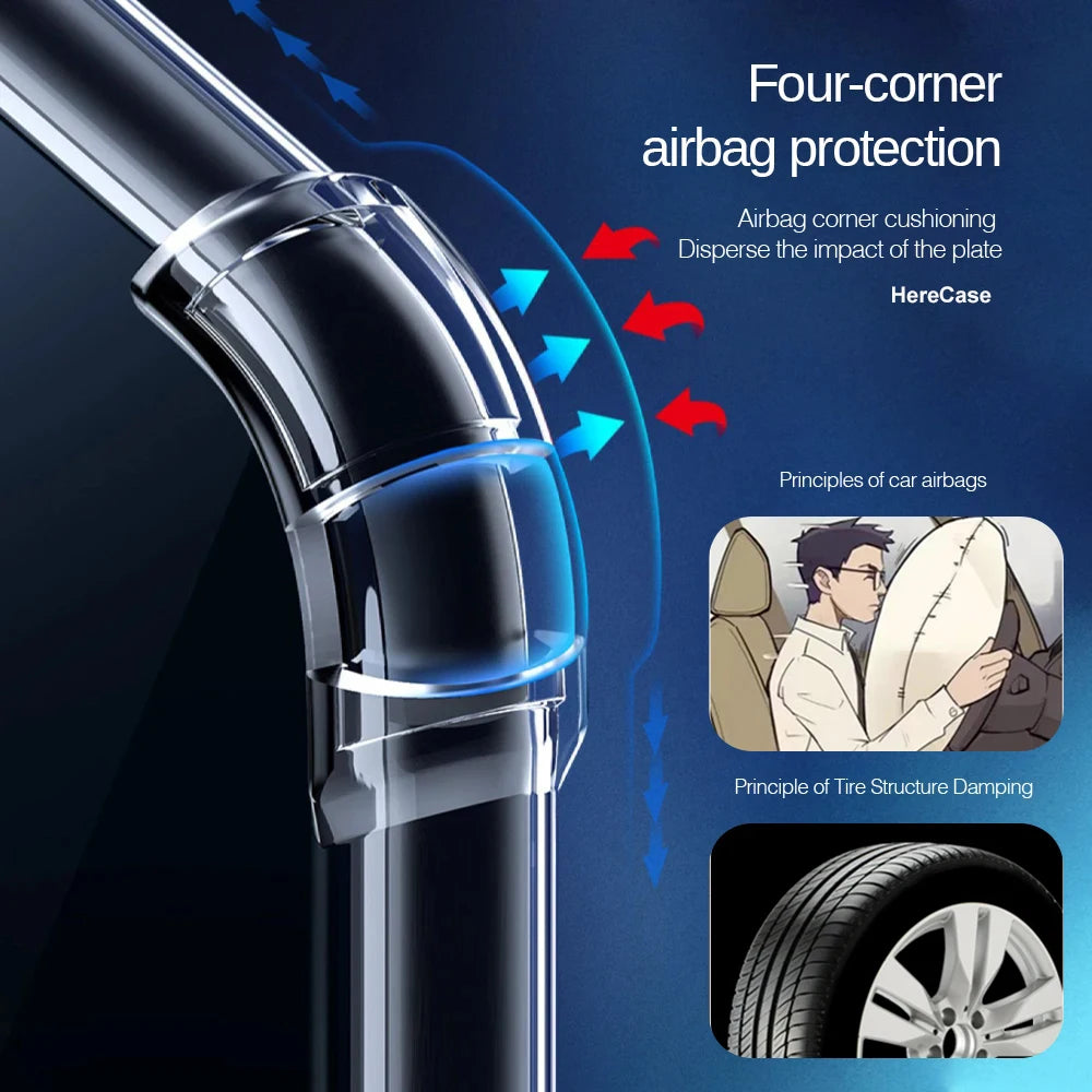 Coque Souple Transparente Antichoc – Anti-Rayures, Anti-Dérapante et Anti-empreintes pour Samsung Galaxy S25 / S24 / S23 / S22 / S20 / S10 / S9 / S7
