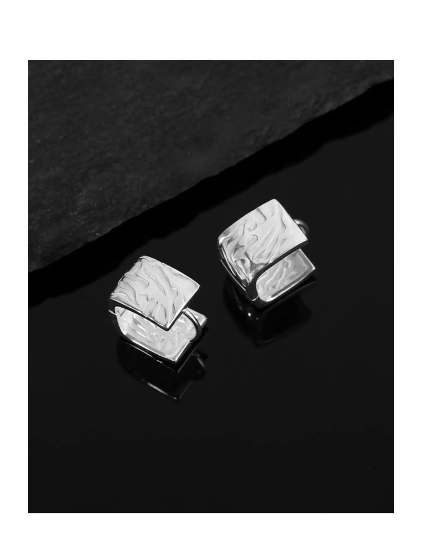REETI 925 boucles d'oreilles en argent Sterling boucles d'oreilles carrées géométriques pour femmes cadeau boucles d'oreilles bijoux de mode cadeau