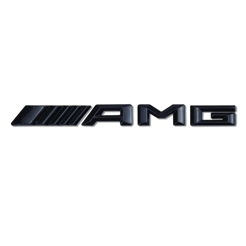 Autocollant de coffre d'emblème de lettre arrière de voiture en métal 3d, pour Mercedes benz AMG C E S GLE CLC classe W204 W203 W205 W124 W221 W213 W212