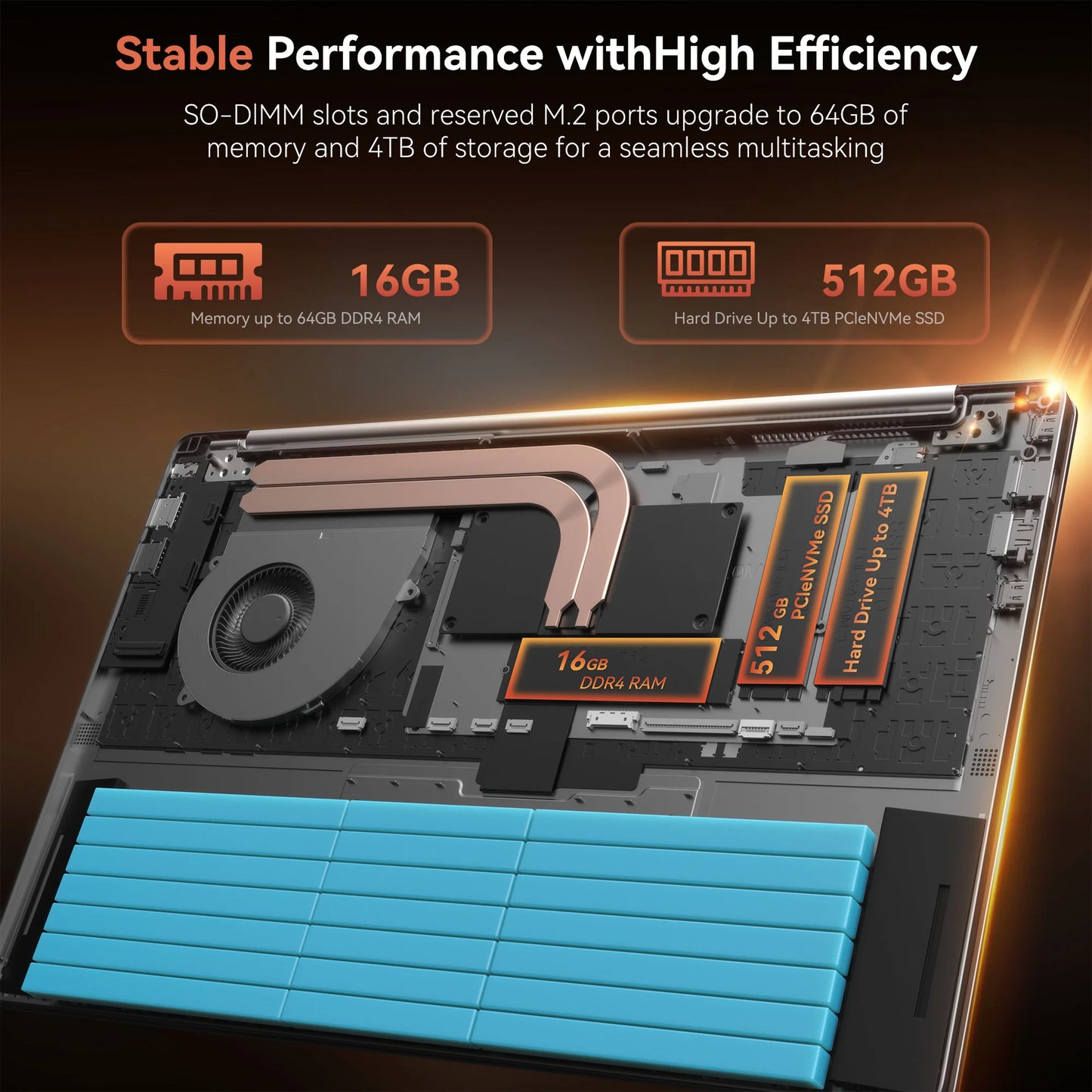 ACEMAGIC ordinateur portable de jeu 15,6" FHD, AMD Ryzen 7 5700U, 16 Go RAM, SSD NVMe 512 Go, Wi-Fi 6, Windows 11, graphiques AMD Radeon, batterie 4800 mAh, parfait pour gaming, travail et divertissement.