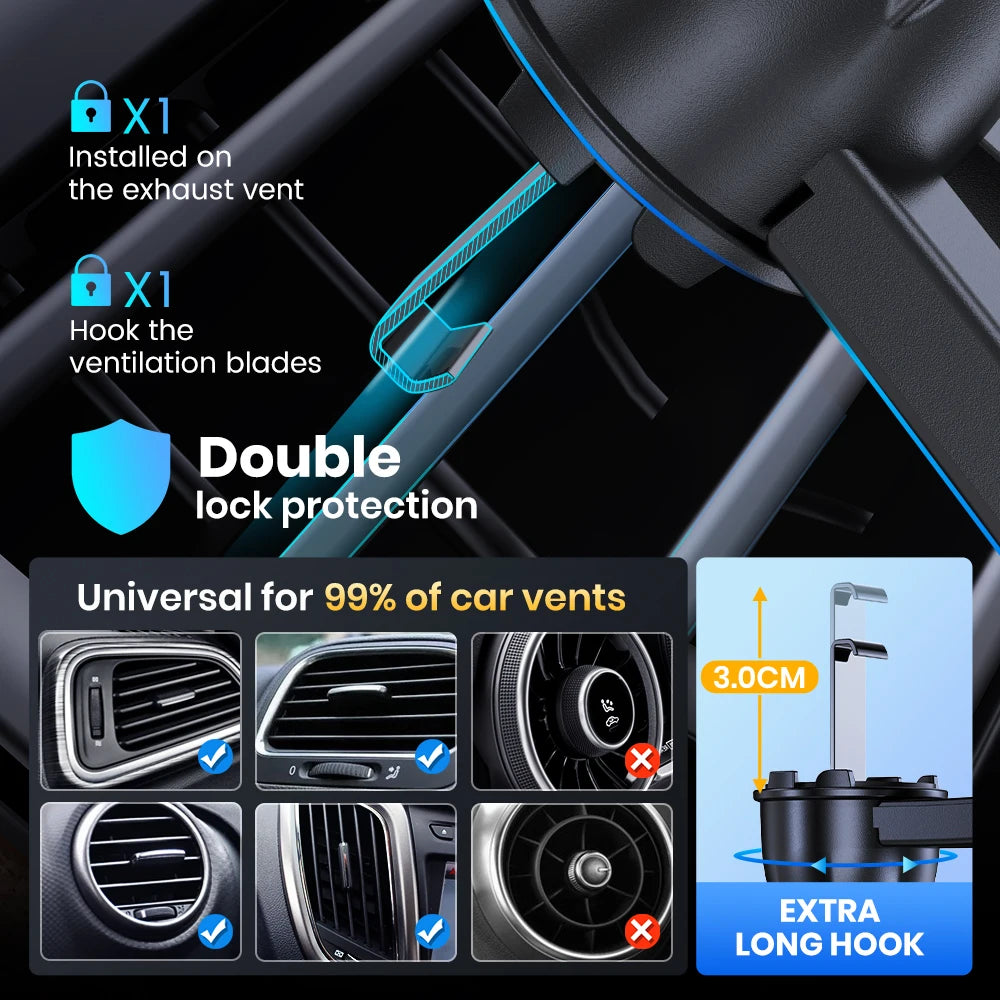 TOPK Universal Car Bracket Gravity Auto Phone Holder