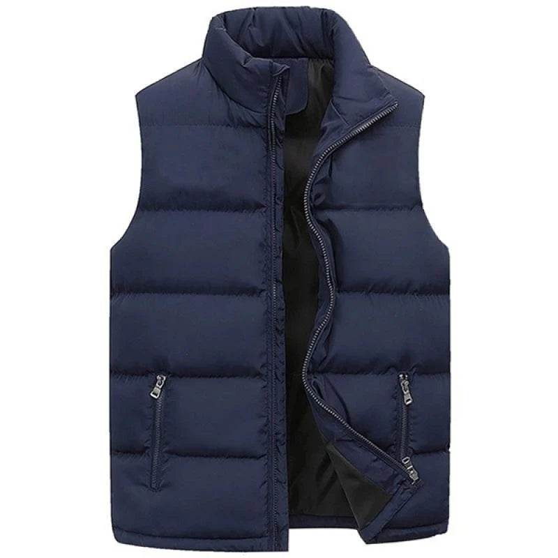 Ärmellose Weste für Herren – warme und wasserdichte Jacke