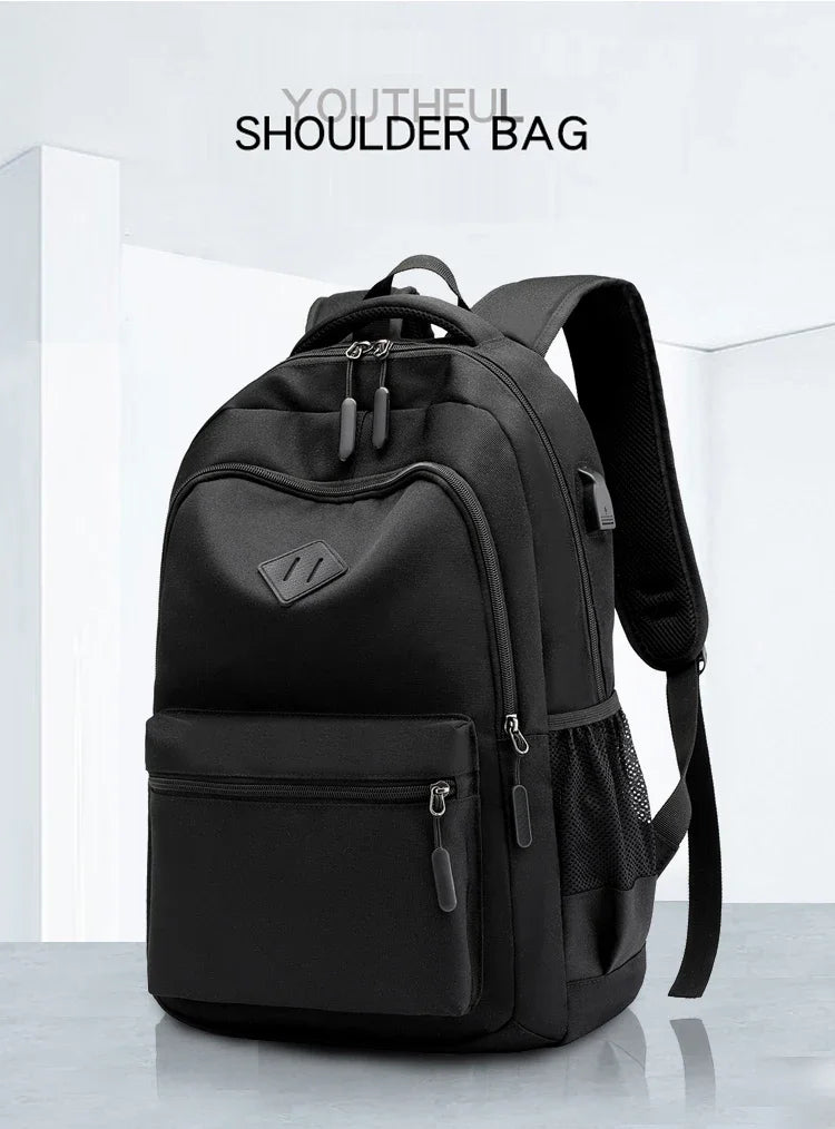 Sac à Dos Homme Mode 20-35L – Oxford Étanche, Compartiments Multiples
