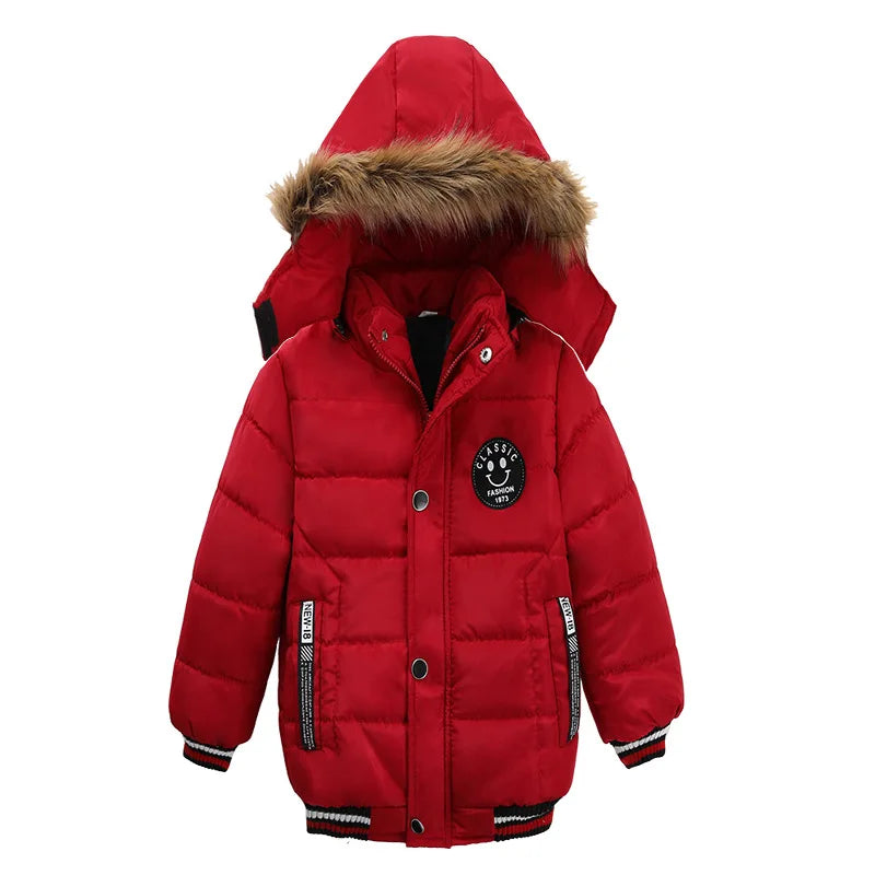 🧒 Doudoune Hiver pour Garçons – Parka Chaude 2025