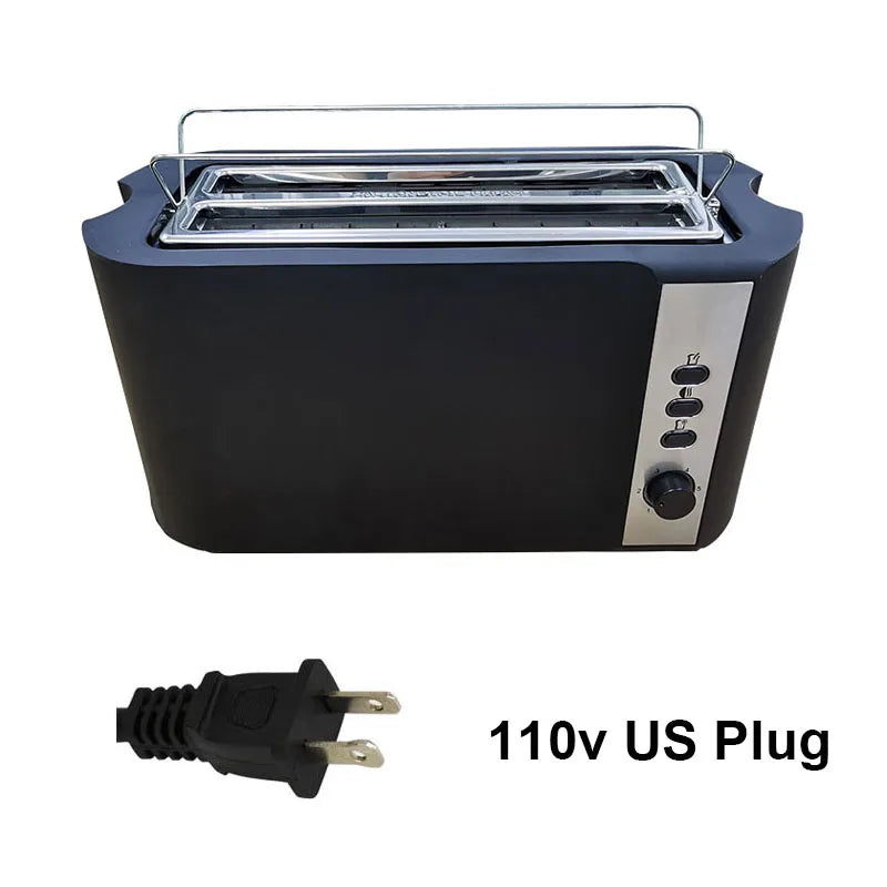 Grille-pain multifonction DMWD 4 tranches – Toaster, Sandwich & Gaufrier