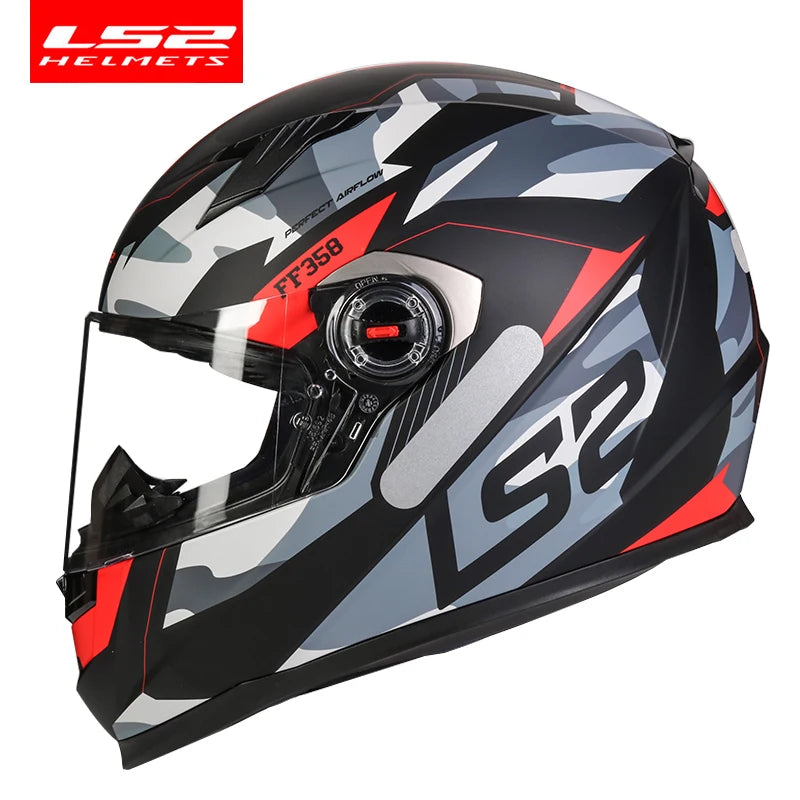 Casque Moto LS2 Intégral ABS – Certifié ECE R22.05 – Léger & Sécurisé