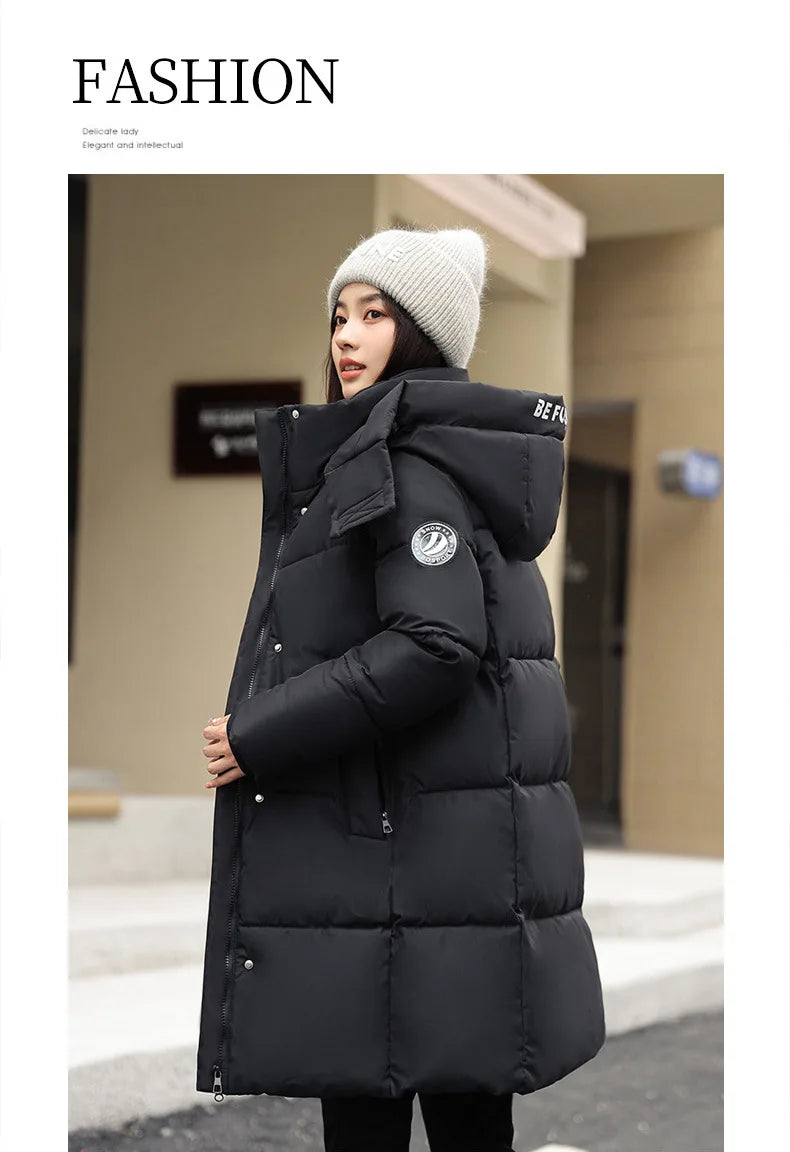 Veste femme épaisse à capuche – Hiver 2025 | ParisPetitPrix
