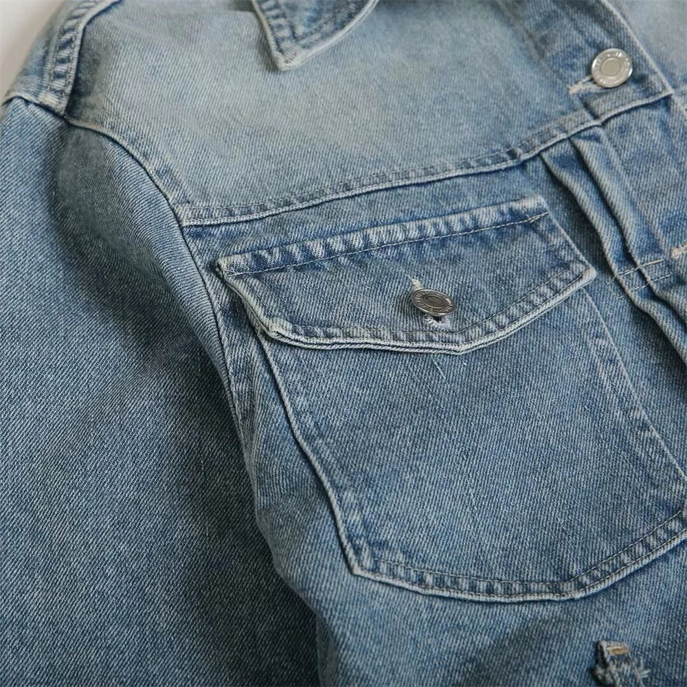 ✨ Veste en Jean Femme UNIZERA – Automne
