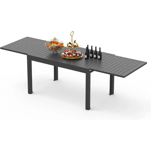 Offre spéciale et table extérieure de haute qualité pour porche, pelouse, jardin, petite table rectangulaire de bar