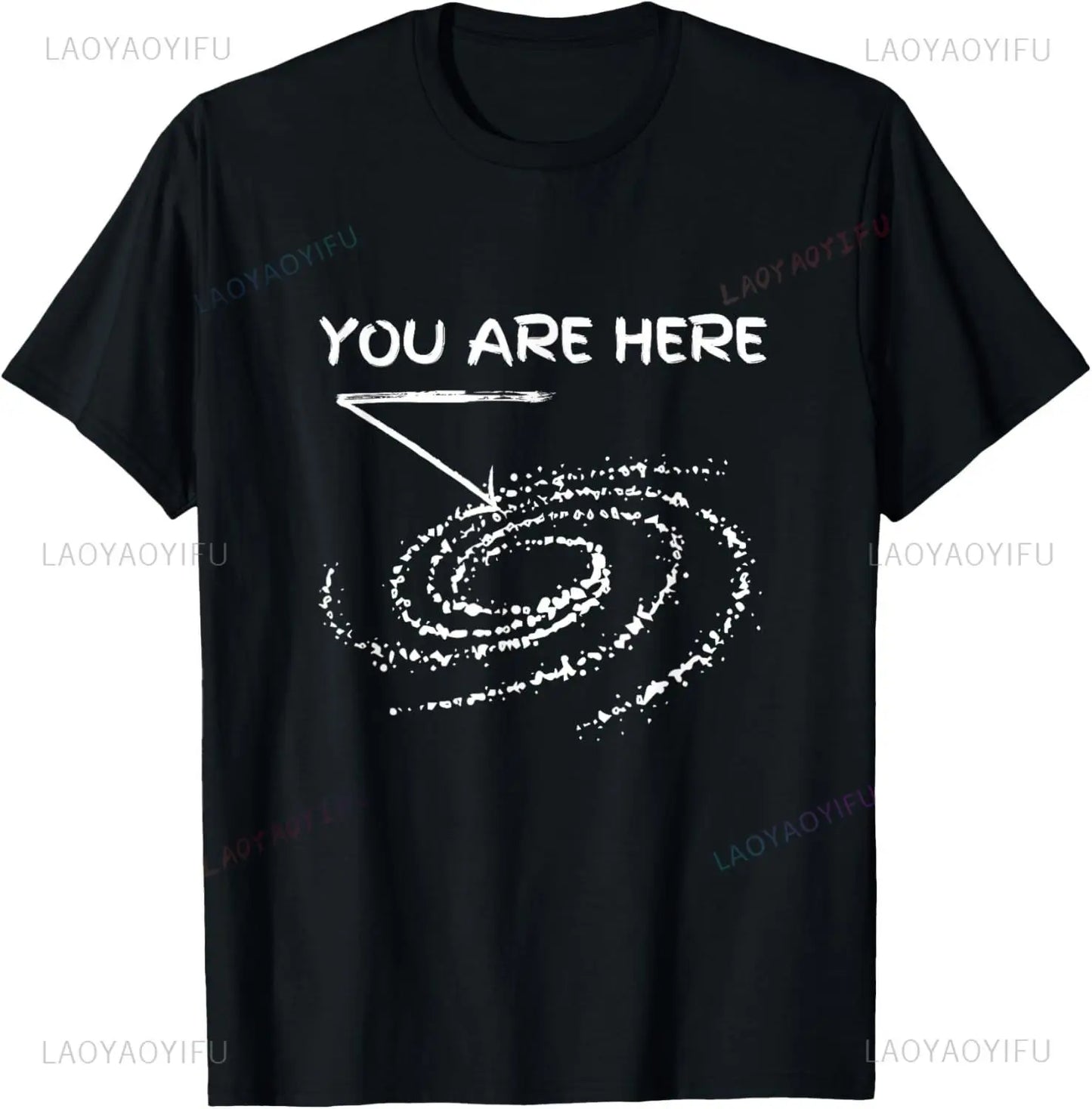 T-shirt unisexe Galaxie Astronomie, streetwear