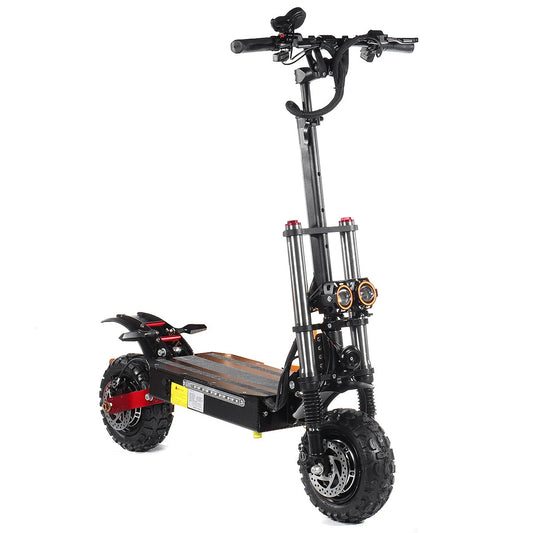 6000W Dual Motor Adult Off-Road S3Electric Scooter 60V-21700 Battery 140KM Range 400kg Max Load Hydraulic Brake 3-5 Day Delivery