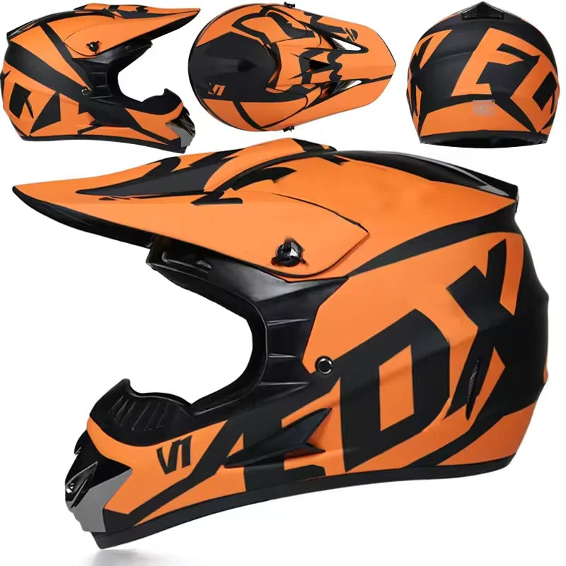 Casque de motocross pour jeunes – léger et sûr pour tout-terrain, karting, descente et vélo de cross