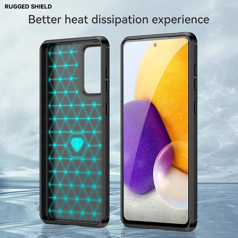 Étui Transparent Universel pour Samsung – Anti-Rayures, Anti-Poussière et Anti-Dérapant