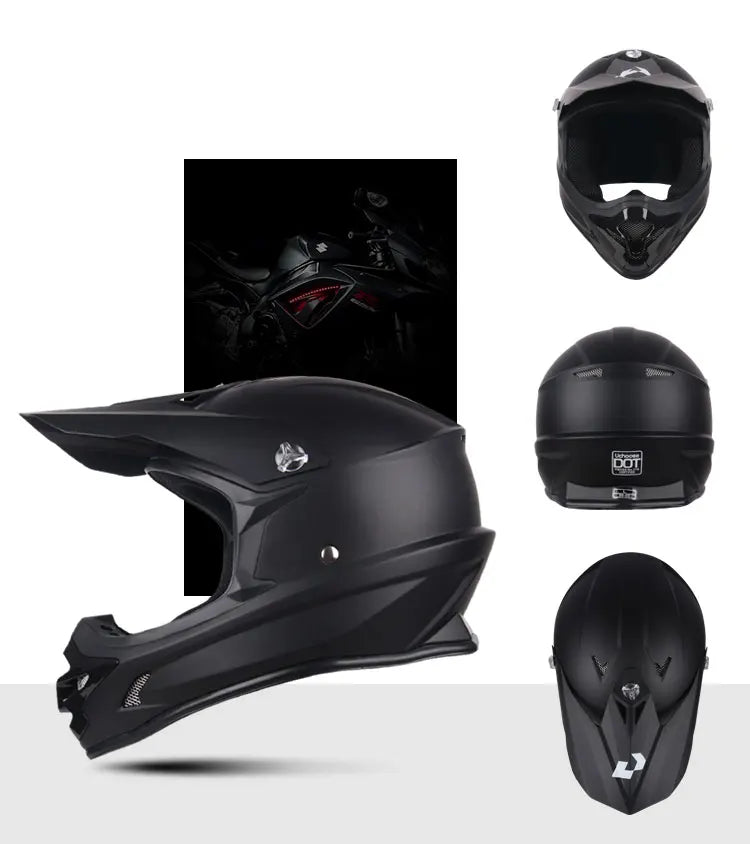 Casque de motocross classique pour hommes et femmes, casque de course, motocross, descente, hors route, rallye, endflats, adultes, femme, 2023
