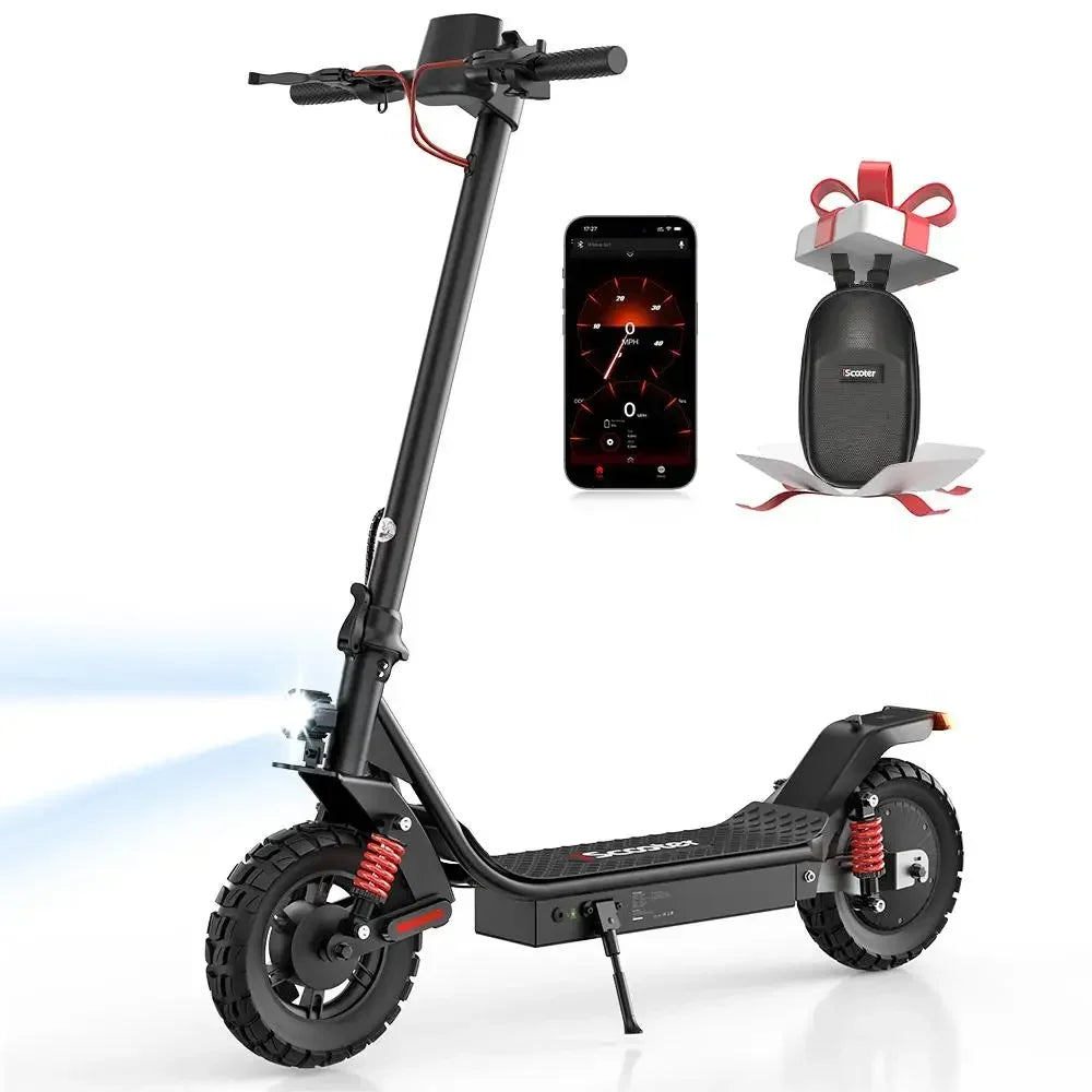 iScooter i10 Pro – Trottinette Électrique 800W 48V 15Ah | 45 km/h, 60 km d’autonomie, Pliable & Tout-Terrain