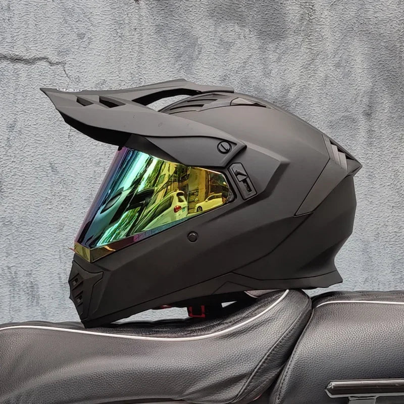 Casque Moto ORZ Intégral ABS – Certifié DOT – Léger et Sécurisé