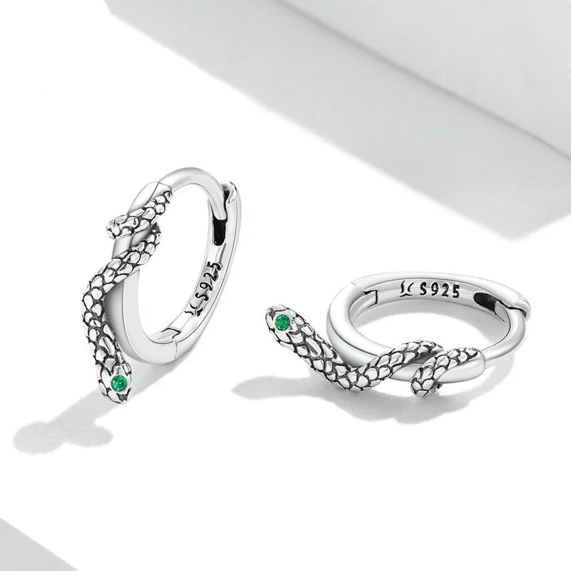 REETI – boucles d'oreilles serpent en argent Sterling 925, bijoux créatifs et Sexy pour femmes, cadeau personnalisé
