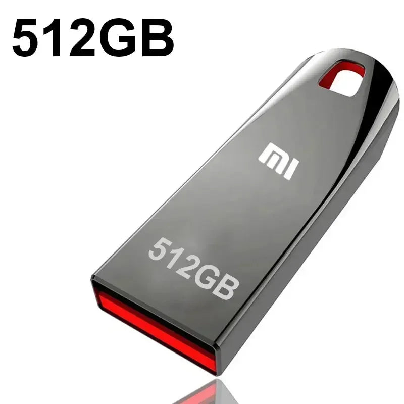 Clé USB 3.0 en métal de 2 to, clé USB haute vitesse 1 to 512 go, clé USB Portable SSD, disque Flash USB, adaptateur TYPE-C