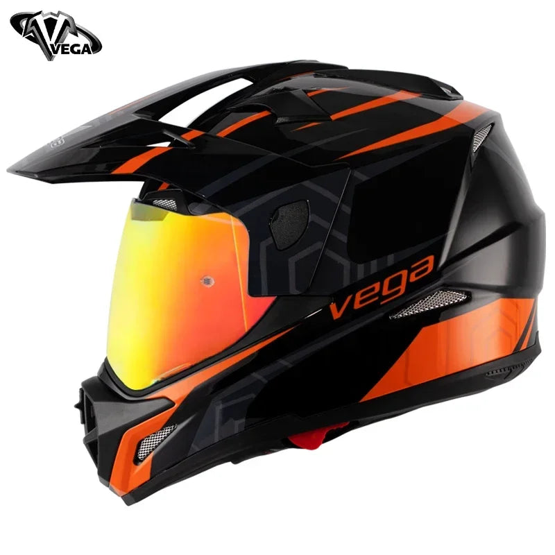 Casque Motocross Tout-Terrain ABS DOT & ECE – Protection et Confort