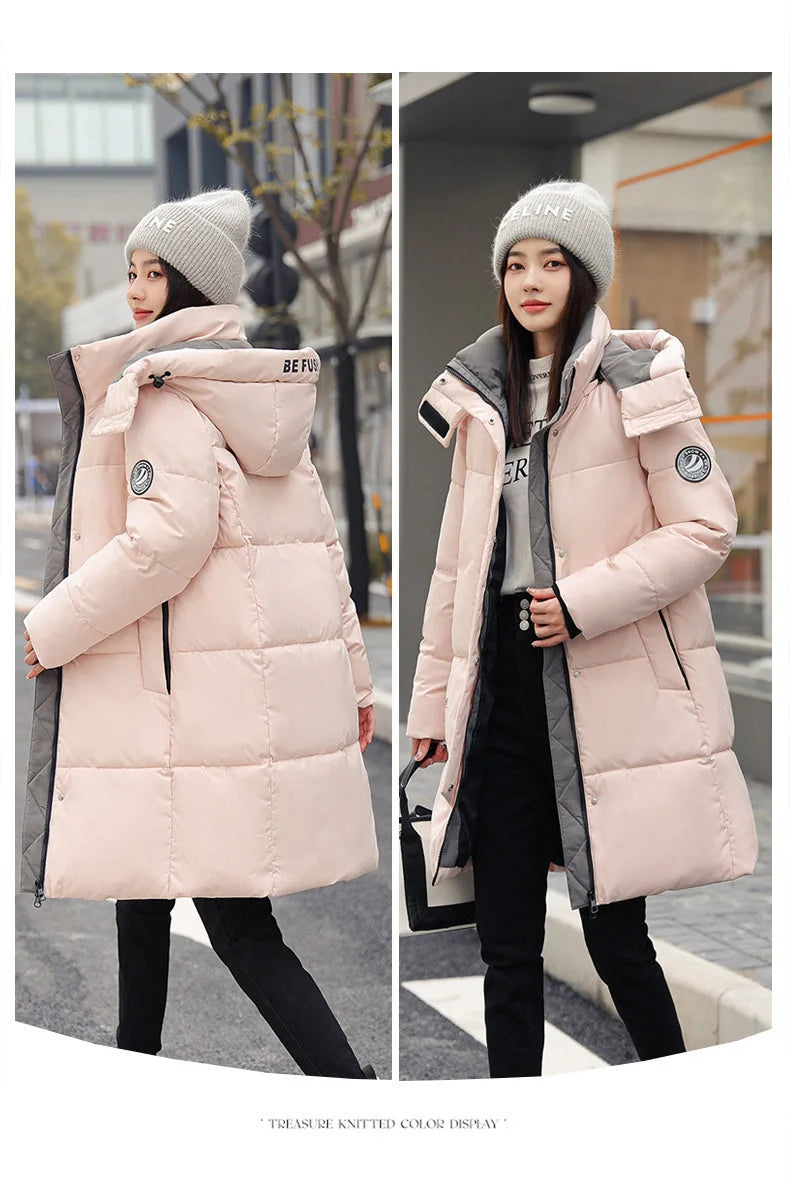 Veste femme épaisse à capuche – Hiver 2025 | ParisPetitPrix