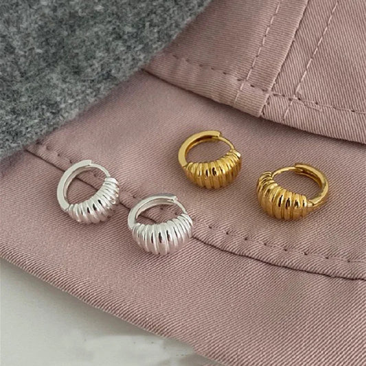 Boucles d'oreilles coréennes en argent Sterling 925, tempérament Simple, exquis, tendance, bijoux Sexy, cadeau