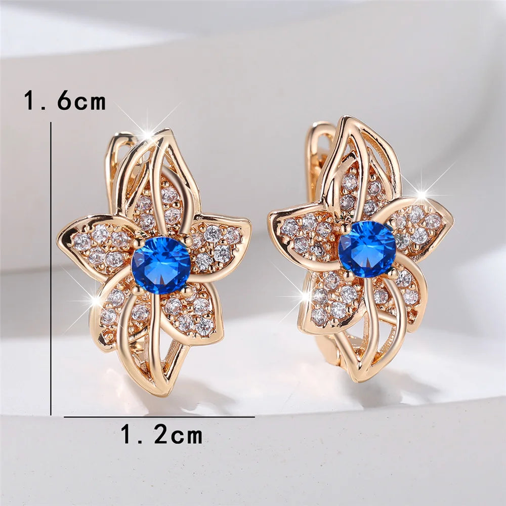 Boucles d'Oreilles Rondes Vertes sur Pierre pour Femme, Bijoux de Mariage, Breloque, Document en Or