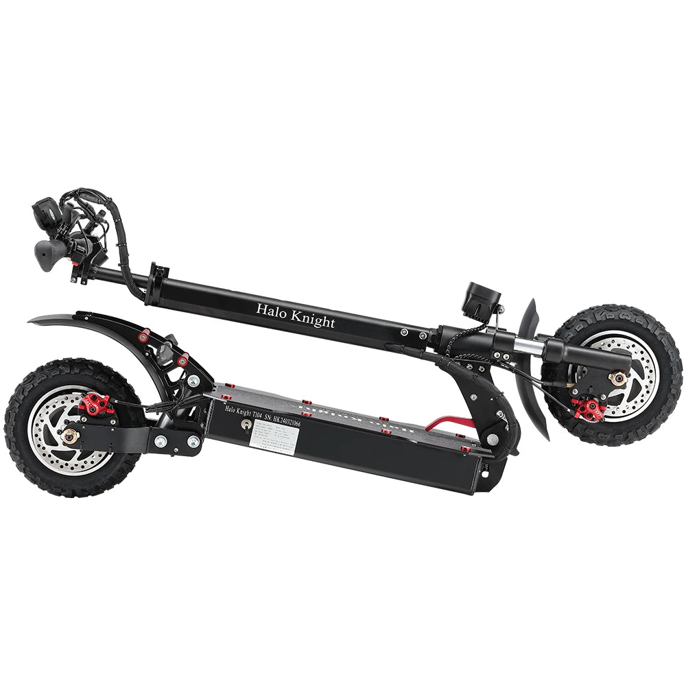 Halo Knight T104 2000W 65KM/H Powerful Electric Scooter 52V 21Ah Professional Dual Motor Adult E Scooter Cheap Fast Escooter