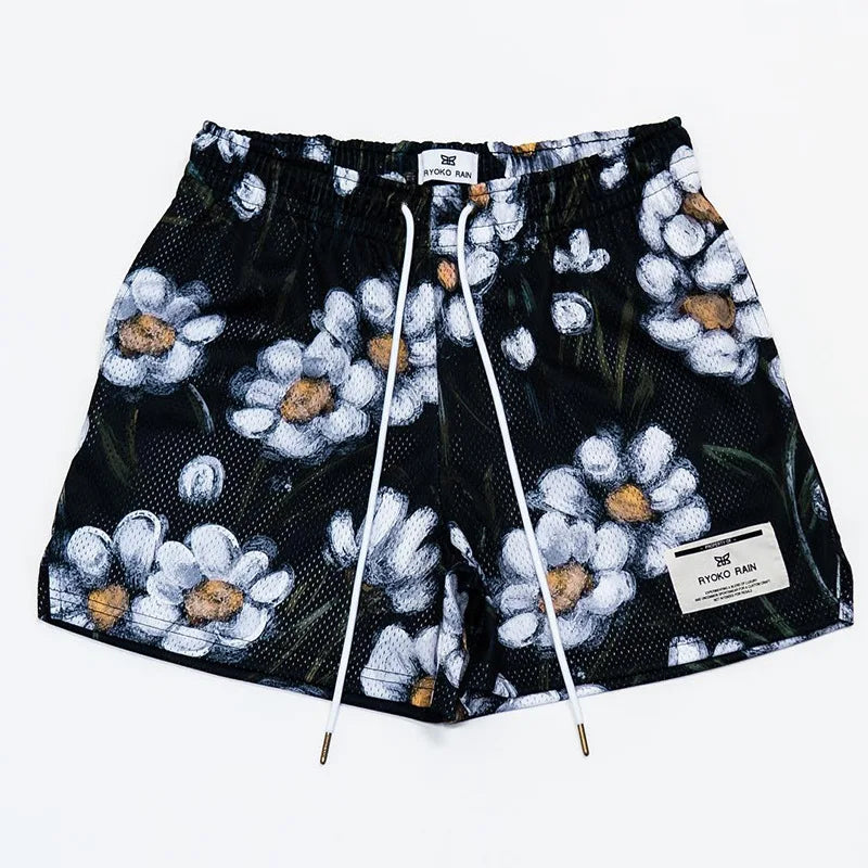 Shorts d'été unisexes, idéaux pour la plage et les activités décontractées.