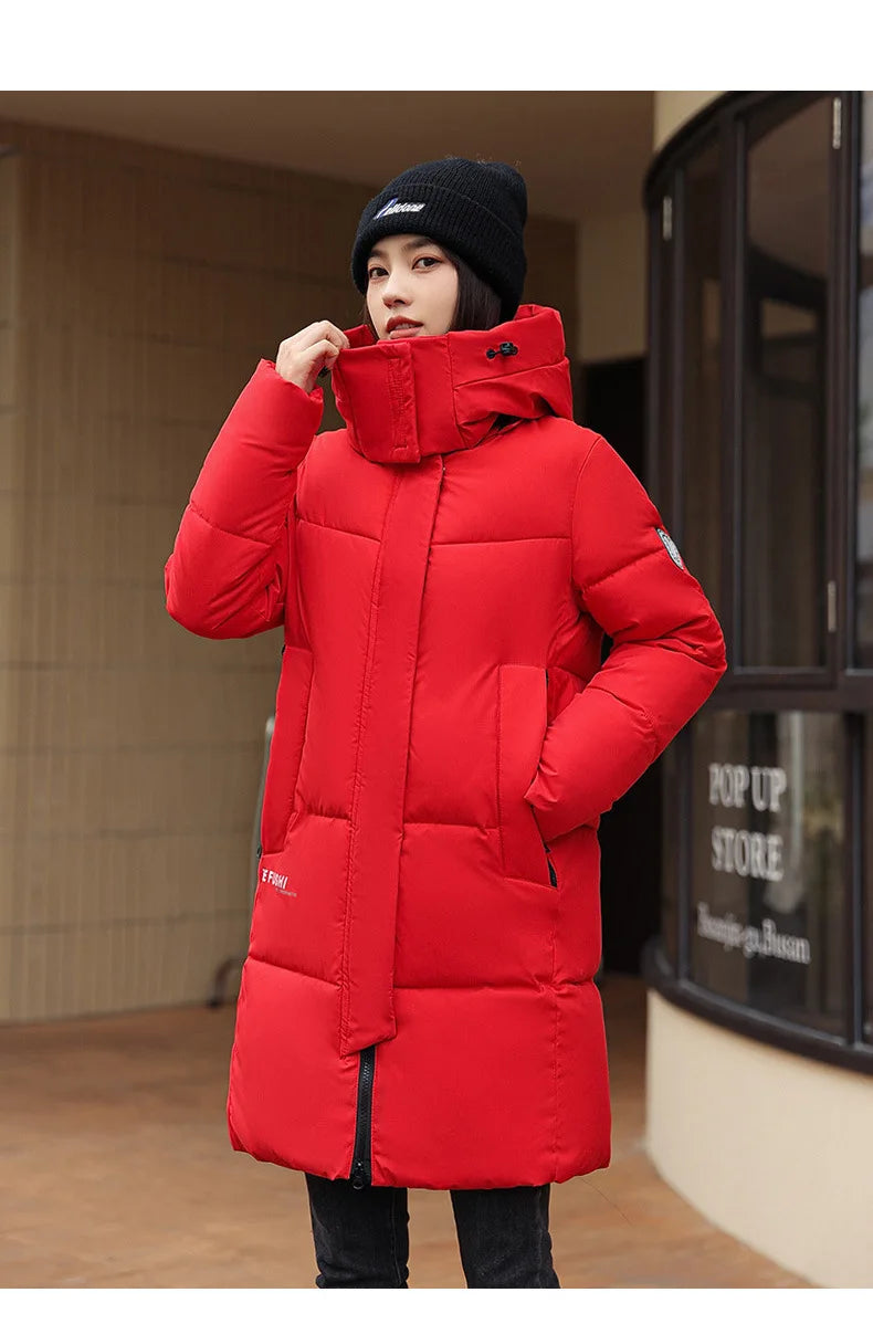 Veste femme épaisse à capuche – Hiver 2025 | ParisPetitPrix