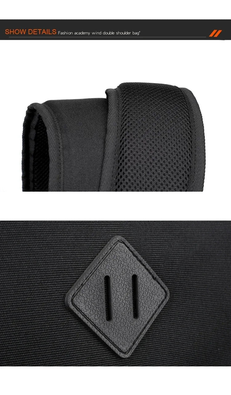 Sac à Dos Homme Mode 20-35L – Oxford Étanche, Compartiments Multiples