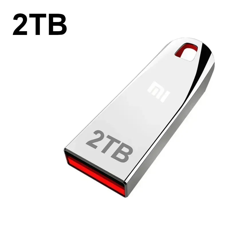 Clé USB 3.0 en métal de 2 to, clé USB haute vitesse 1 to 512 go, clé USB Portable SSD, disque Flash USB, adaptateur TYPE-C