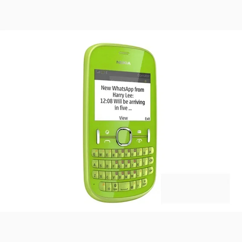 Nokia 201/2010 2G téléphone QWERTY clavier multi-langue longue veille téléphone portable débloqué téléphone utilisé