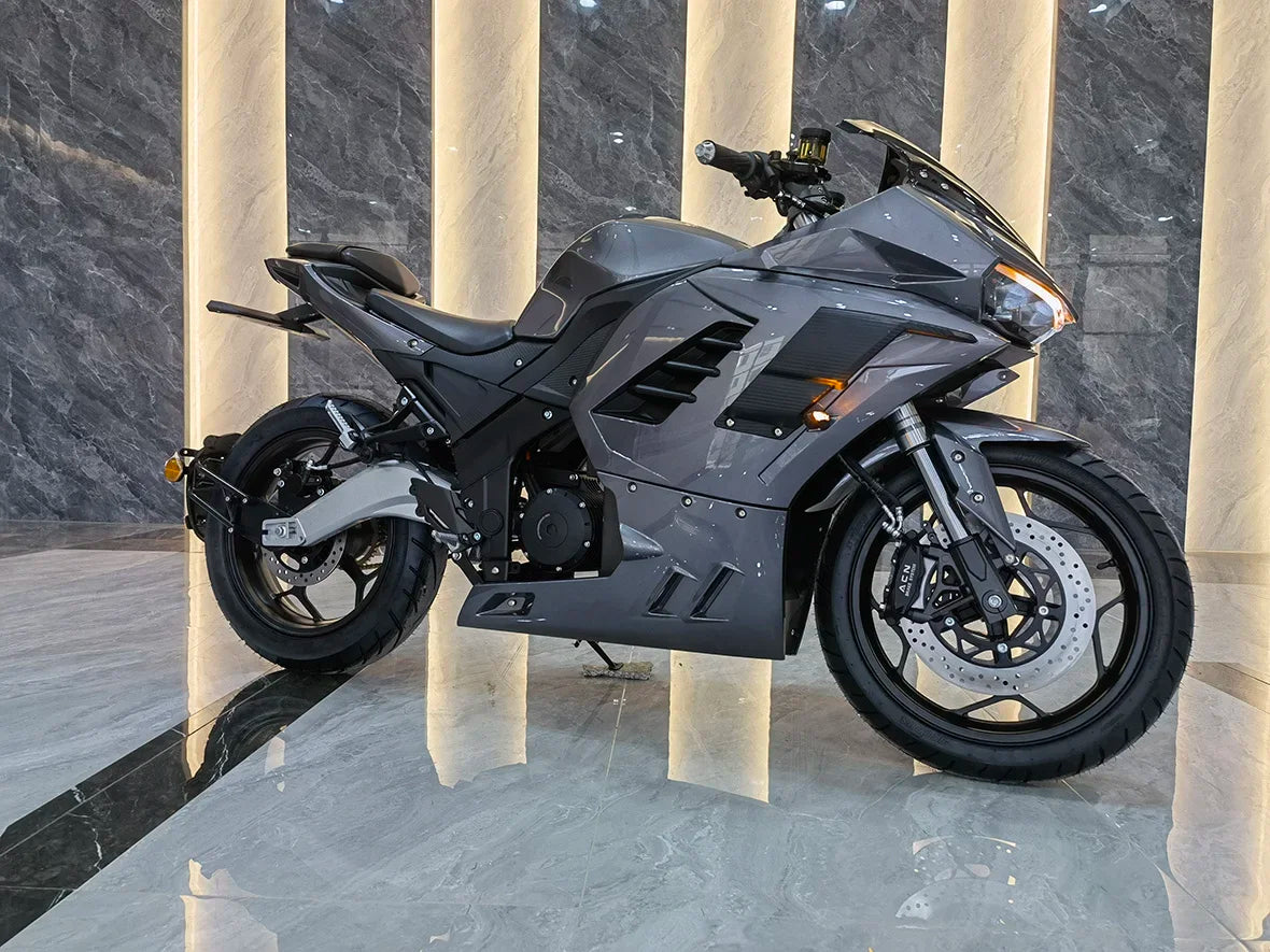 Moto Électrique Racing Puissance 5000W à 12000W – Vitesse jusqu’à 220 km/h | ParisPetitPrix