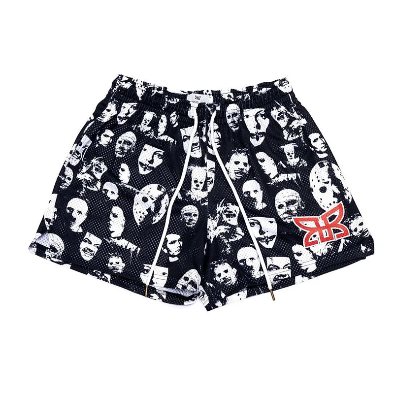 Shorts d'été unisexes, idéaux pour la plage et les activités décontractées.