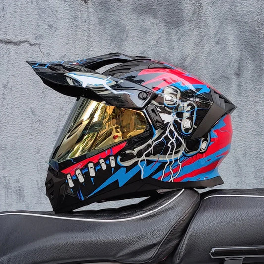 Casque Moto ORZ Intégral ABS – Certifié DOT – Léger et Sécurisé