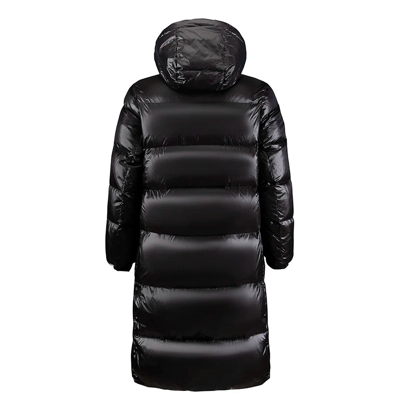 🧥 Doudoune Longue de Luxe Unisexe – Style K-Pop 2024