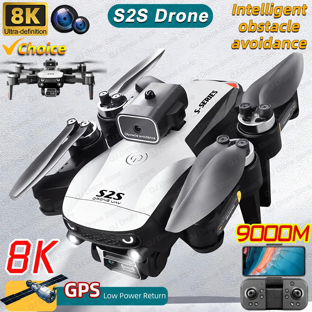Drone LSRC-S2S - Quadcopter Professionnel HD 8K