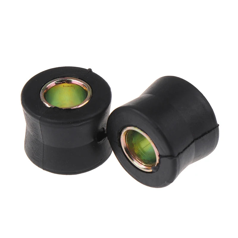 Manchon d'amortisseur arrière universel pour moto, anneau en caoutchouc, bague de partenaires, scooter, 10mm, 12mm, 2 pièces