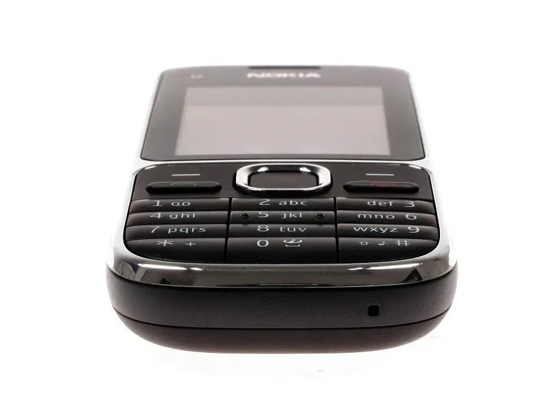 Nokia C2-01 classique QWERTY double SIM débloqué 2G 2MP caméra longue veille avec clé hebrew téléphone utilisé