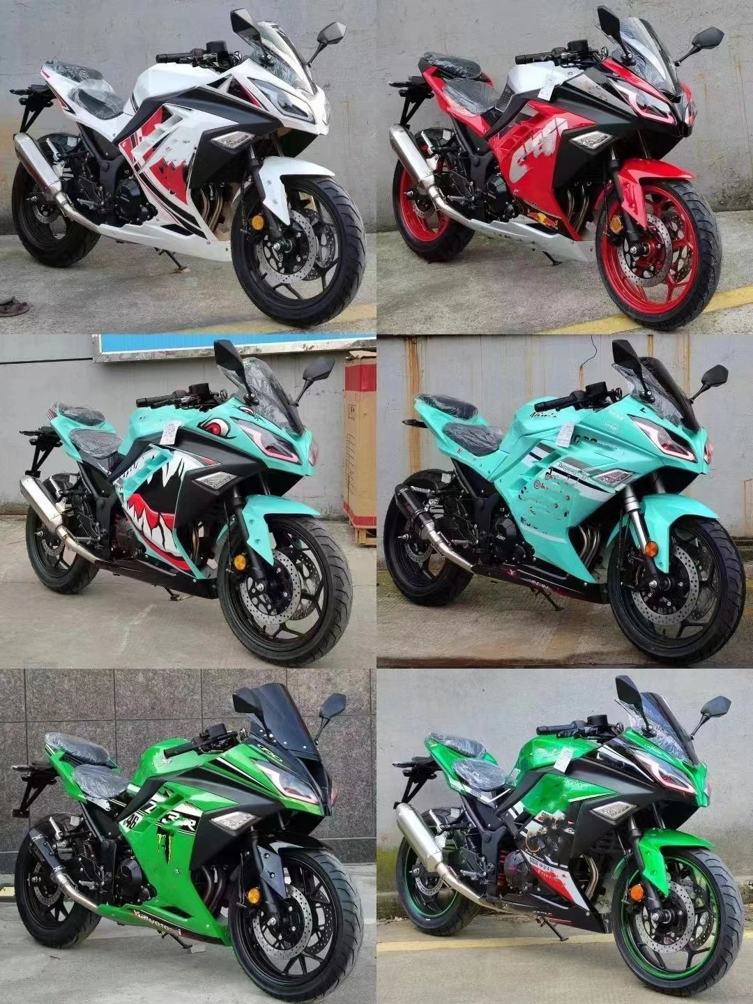 Moto Sport 250cc – Type Kawasaki Ninja, 110 km/h