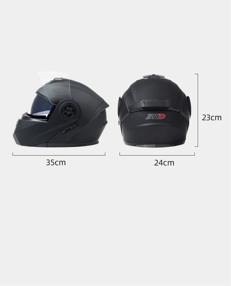Casque de moto rabattable pour hommes et femmes, sécurité, descente, motocross, course modulaire, visage intégral personnalisé, approuvé par le DOT