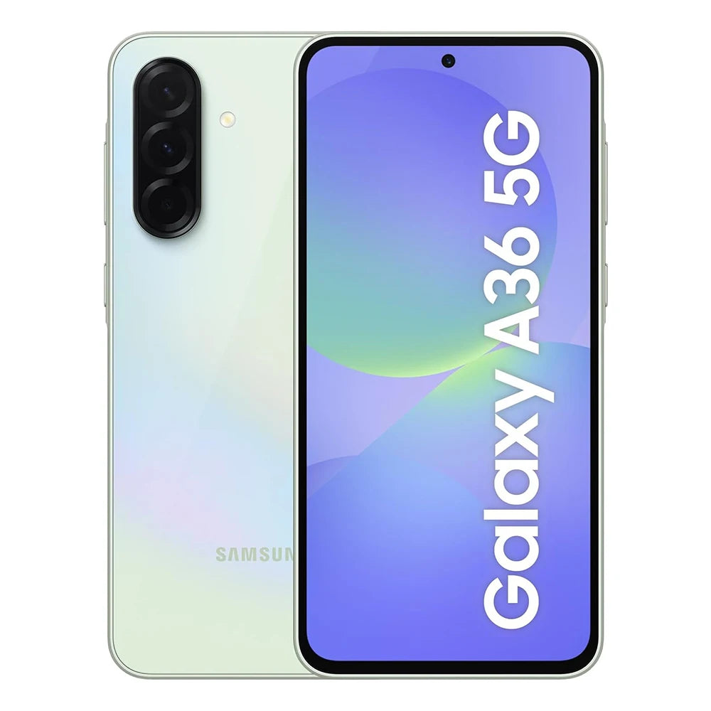 Samsung Galaxy A36 5G Smartphone Snapdragon 6 Gen 3 Écran Super AMOLED 6,7", 120 Hz, appareil photo 50 Mpx, 5 000 mAh, 45 W, NFC, IP67