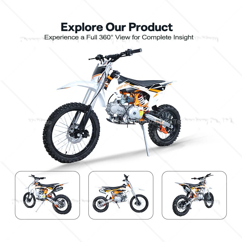 đïž Dirt Bike 125cc Valtinsu â Moto Cross 4 Temps