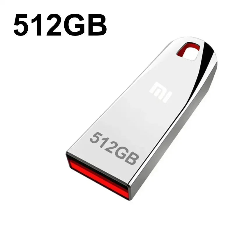 Clé USB 3.0 en métal de 2 to, clé USB haute vitesse 1 to 512 go, clé USB Portable SSD, disque Flash USB, adaptateur TYPE-C