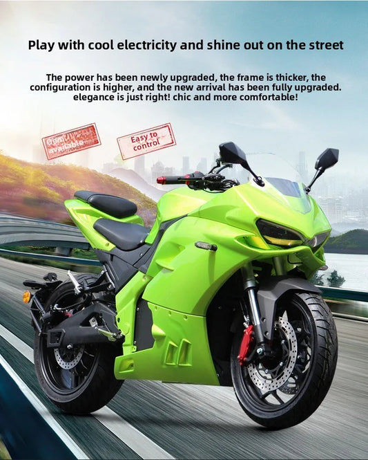 Moto Électrique Sportive Hats Tree SC3 – 82kW, 190Nm de Couple, Hautes Performances