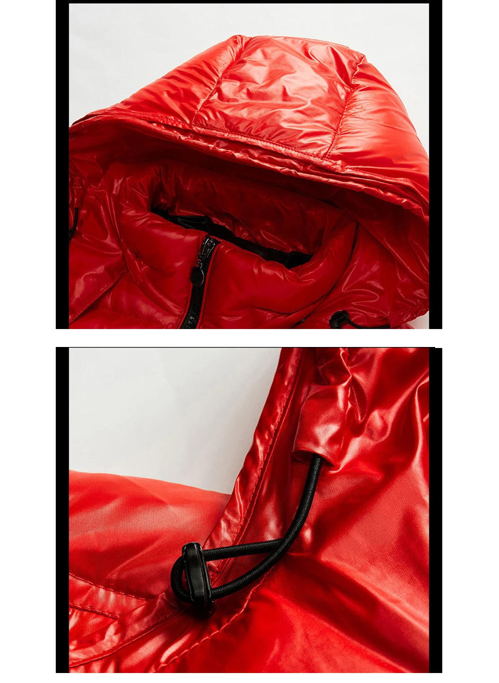 Parka d’Hiver Brillante pour Hommes – DIMUSI